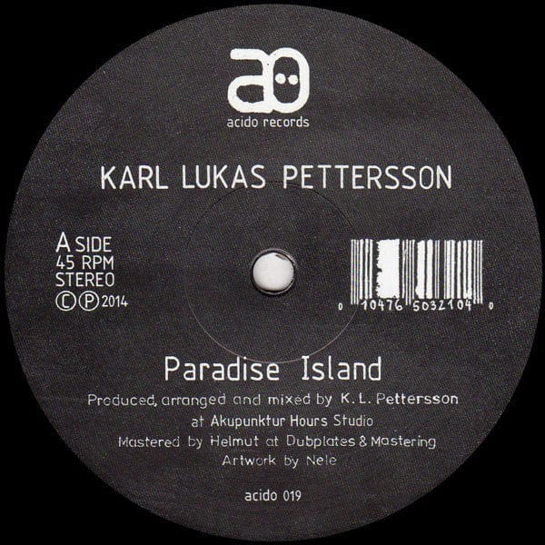 Lukas Pettersson - Paradise Island (12") Acido Records