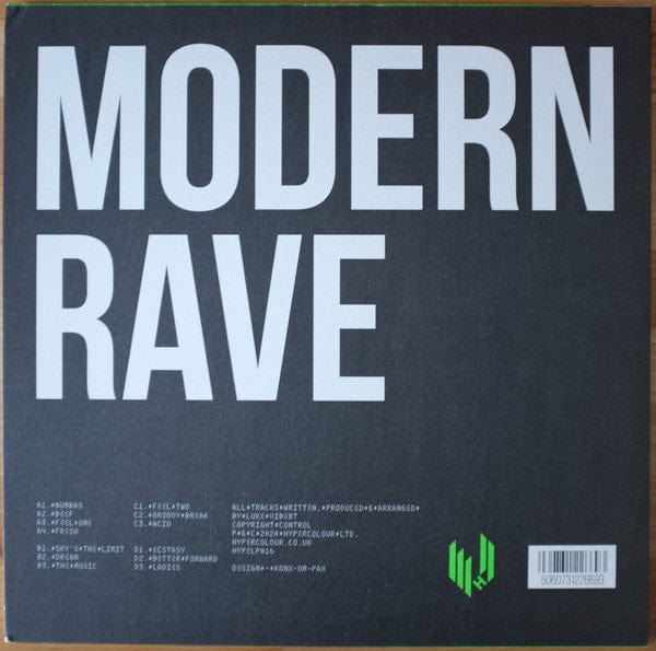 Luke Vibert - Modern Rave (2xLP, Album) on Hypercolour at Further Records