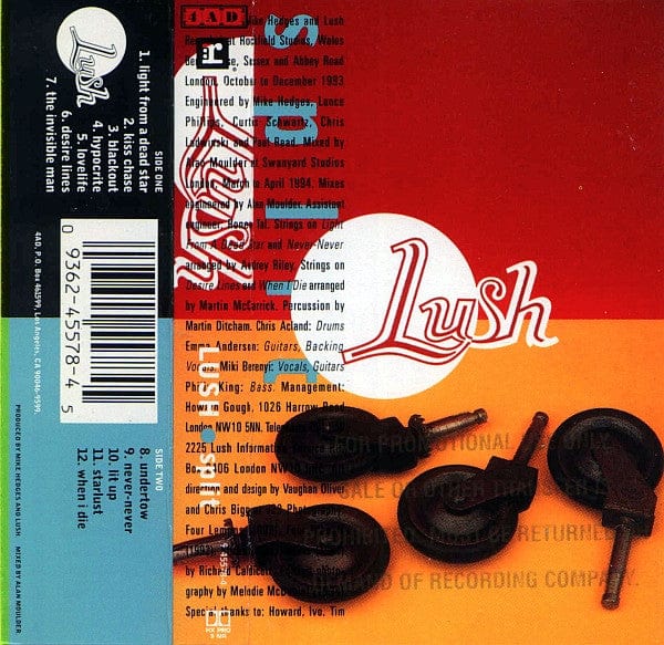 Lush - Split (Cassette) 4AD,4AD Cassette 093624557845