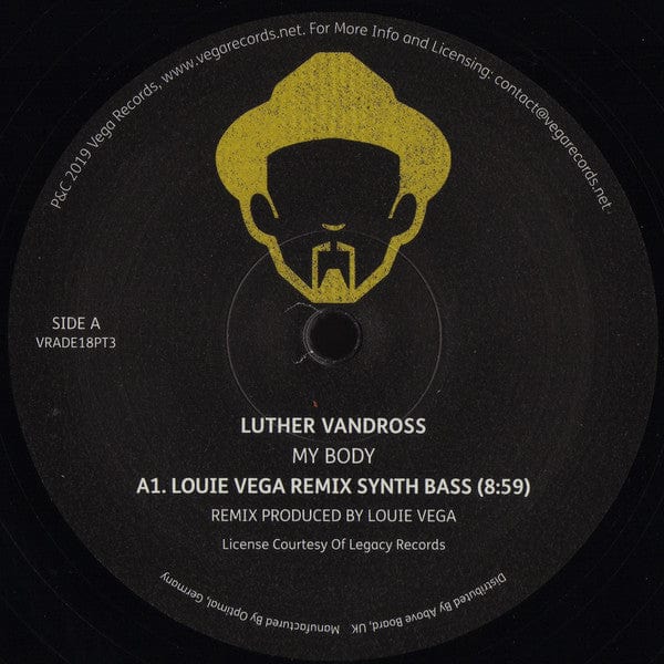 Luther Vandross / BeBe Winans / Elements Of Life (3) - My Body / He Promised / The Magic Of Christmas (12") Vega Records