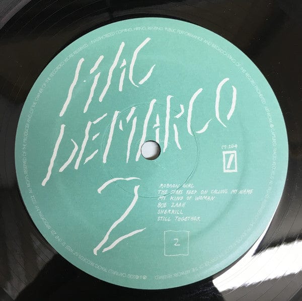 Mac DeMarco - 2 (LP) Captured Tracks Vinyl 817949016418