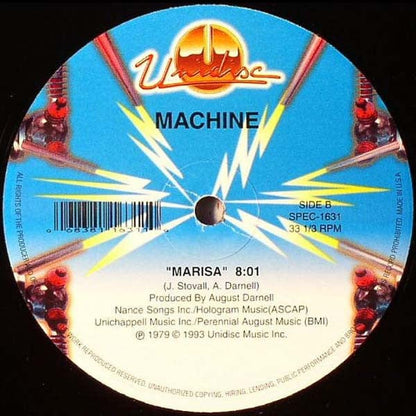 Machine - There But For The Grace Of God Go I / Marisa (12") Unidisc Vinyl 068381163110