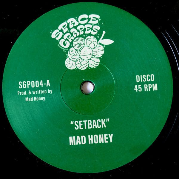 Mad Honey - Setback / Time Is On Our Side (12") Space Grapes Vinyl