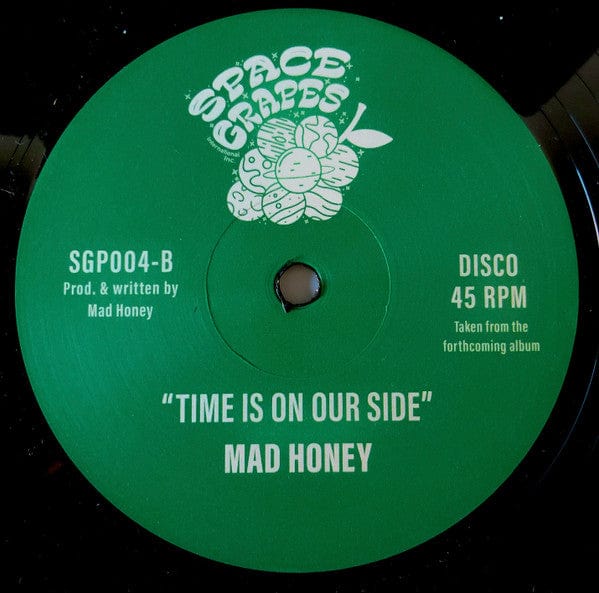 Mad Honey - Setback / Time Is On Our Side (12") Space Grapes Vinyl