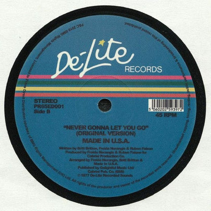 Made In U.S.A.* - Never Gonna Let You Go (12") De-Lite Records