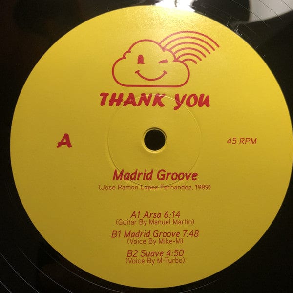 Madrid Groove - Arsa (12") Thank You Vinyl