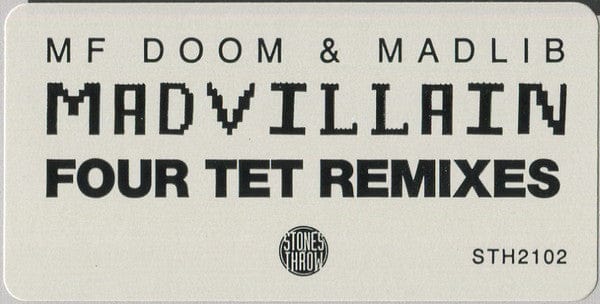 Madvillain - Four Tet Remixes (12") Stones Throw Records Vinyl 659457210212