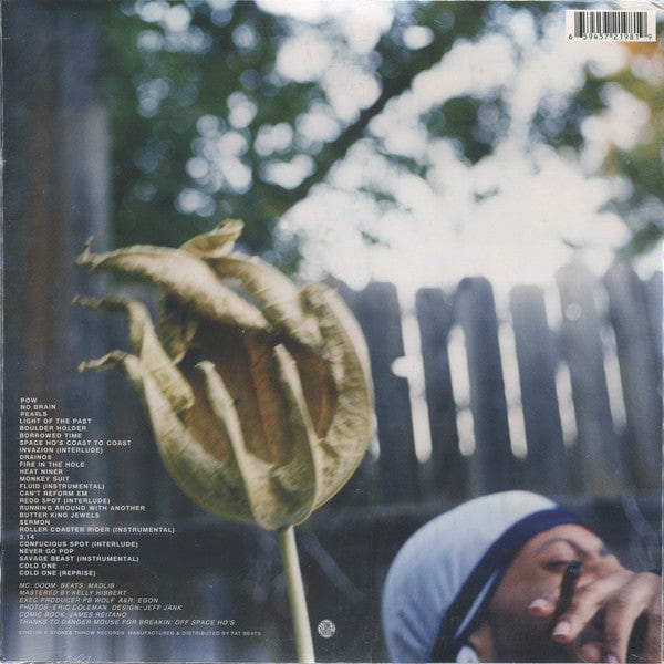 Madvillain – Madvillainy 2: The Madlib Remix (2xLP, Stones Throw Records, 2012) Back Cover