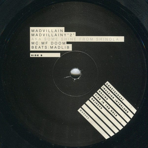 Madvillain – Madvillainy 2: The Madlib Remix (2xLP, Stones Throw Records, 2012) Image 4