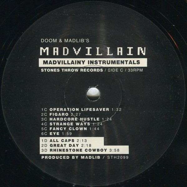 Madvillain - Madvillainy Instrumentals (2xLP) Stones Throw Records,Stones Throw Records Vinyl 659457209919