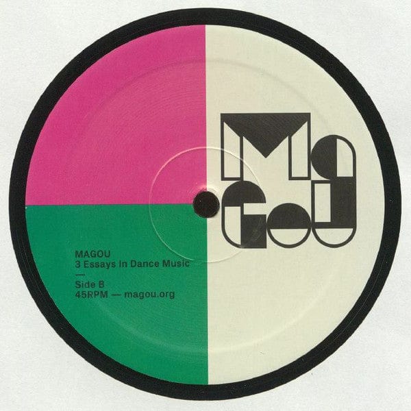 Magou - 3 Essays In Dance Music (12", EP) Magou
