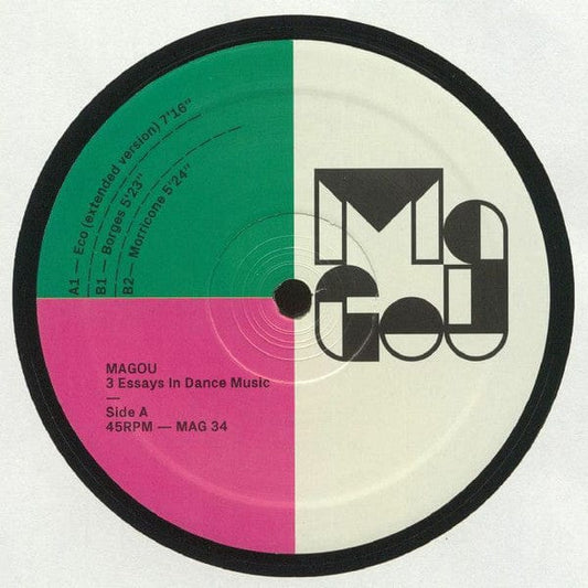 Magou - 3 Essays In Dance Music (12", EP) Magou