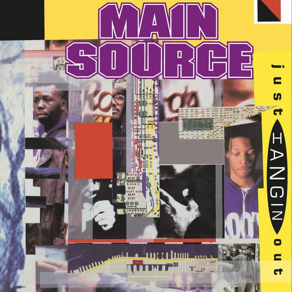Main Source – Just Hangin' Out (7", Mr Bongo, 2021) Front Cover