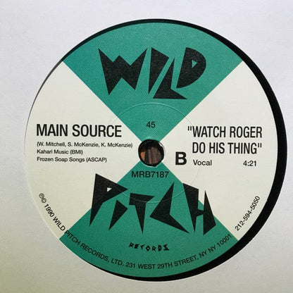 Main Source - Looking At The Front Door (7") Mr Bongo Vinyl 7119691268774
