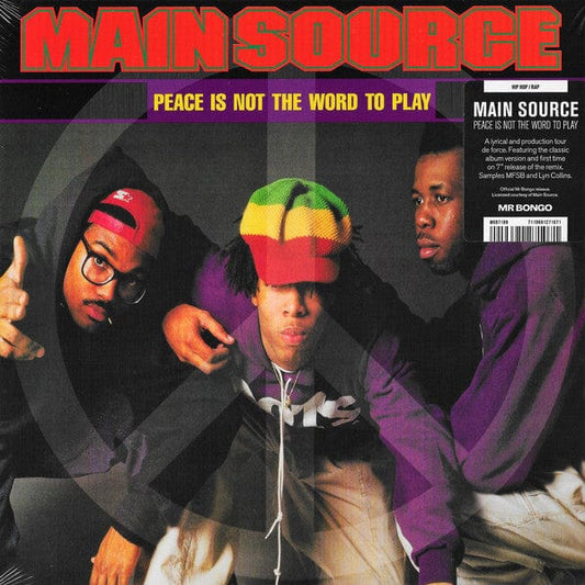 Main Source - Peace Is Not The Word To Play (7") Mr Bongo Vinyl 7119691271071
