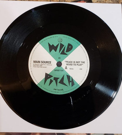 Main Source - Peace Is Not The Word To Play (7") Mr Bongo Vinyl 7119691271071