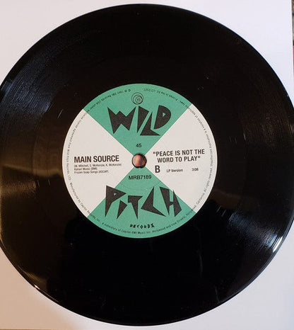 Main Source - Peace Is Not The Word To Play (7") Mr Bongo Vinyl 7119691271071