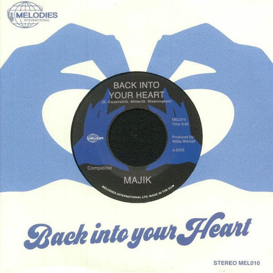 Majik (6) - Back Into Your Heart (7") Melodies International Vinyl 5053760036791