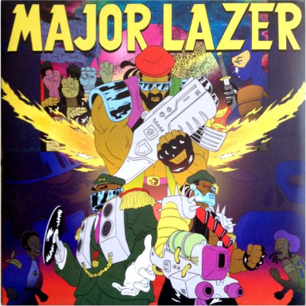 Major Lazer - Free The Universe (2xLP, Album + CD, Album) on Because Music, Mad Decent at Further Records