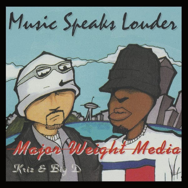 Major Weight Media - Music Speaks Louder (12") NBN Archives Vinyl 7835159785996