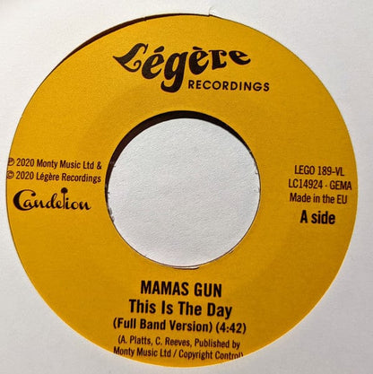 Mamas Gun - This Is The Day (7", Ltd, Tra) Légère Recordings