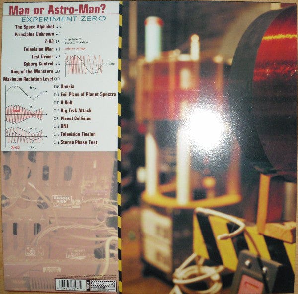 Man Or Astro-Man? - Experiment Zero (LP) Touch And Go Vinyl 036172085712