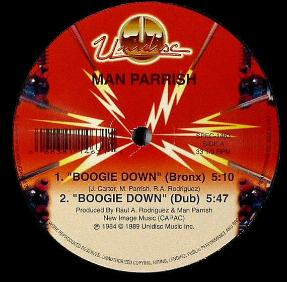 Man Parrish / Two Sisters - Boogie Down / Destiny (12", RE, Ele) Unidisc