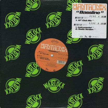 Mantronix - Bassline (12", RE, Gre) on Warlock Classics at Further Records