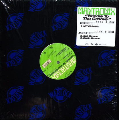 Mantronix – Needle To The Groove (12", Warlock Records, 1999) Front Cover