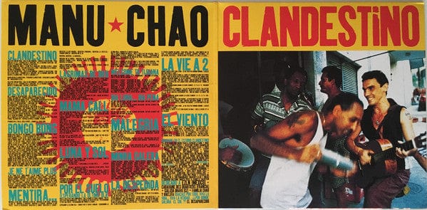 Manu Chao - Clandestino (2xLP) Because Music,Radio Bemba Vinyl 5060281616050