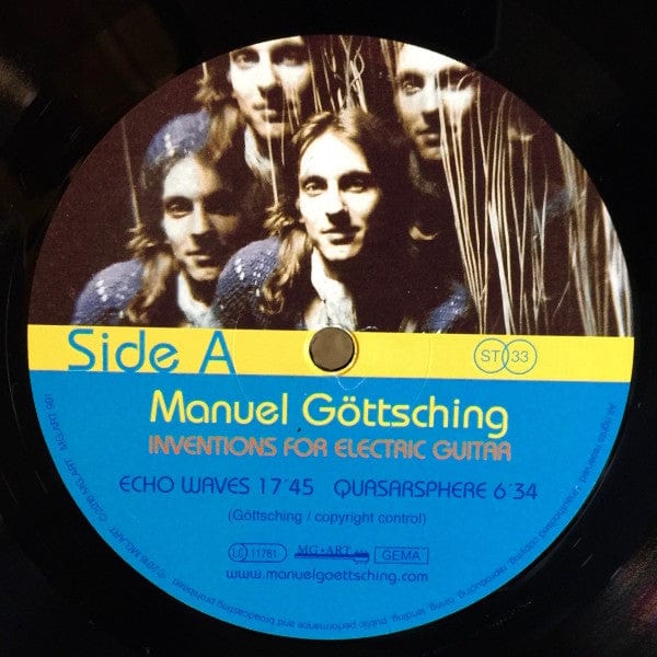 Manuel Göttsching - Inventions For Electric Guitar (LP) MG.ART Vinyl 4260017599010