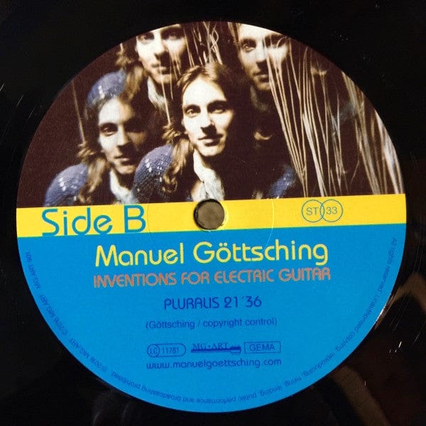 Manuel Göttsching - Inventions For Electric Guitar (LP) MG.ART Vinyl 4260017599010