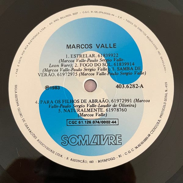 Marcos Valle - Marcos Valle (LP) Mr Bongo,Mr Bongo Vinyl 7119691274911