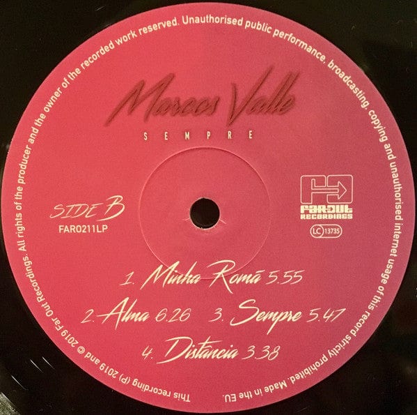 Marcos Valle - Sempre (LP) Far Out Recordings Vinyl 0827565062737