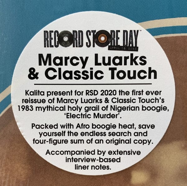 Marcy Luarks & Classic Touch - Electric Murder (LP, Album, RE) Kalita Records