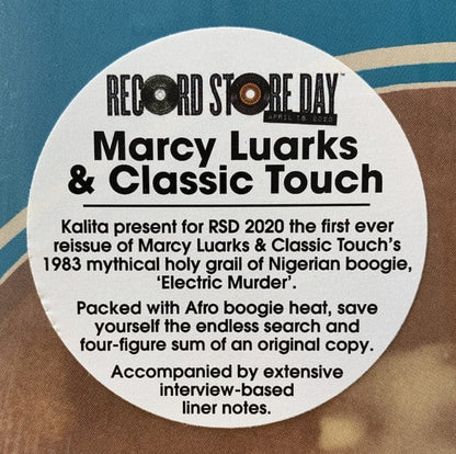 Marcy Luarks & Classic Touch - Electric Murder (LP, Album, RE) Kalita Records