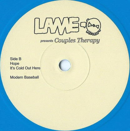 Marietta (2) // Modern Baseball - Couples Therapy (7") Lame-O Records Vinyl 019962216343