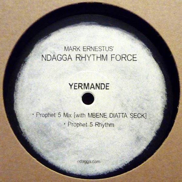 Mark Ernestus' Ndagga Rhythm Force - Yermande (12") on Ndagga at Further Records