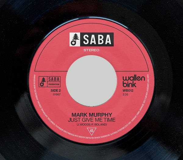 Mark Murphy - Sconsolato / Just Give Me Time (7") SABA,WallenBink Vinyl