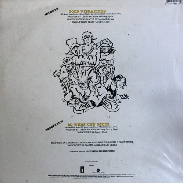 Marky Mark & The Funky Bunch Featuring Loleatta Holloway - Good Vibrations (12") Interscope Records