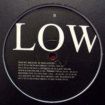 Marvin Dash & Lowtec - MD/LOW (12") Out To Lunch