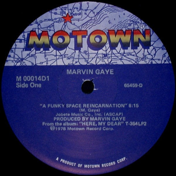 Marvin Gaye - A Funky Space Reincarnation (12", Single) Motown