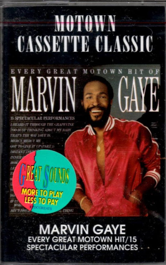 Marvin Gaye - Every Great Motown Hit / 15 Spectacular Performances (Cassette) Motown Cassette 737463605847