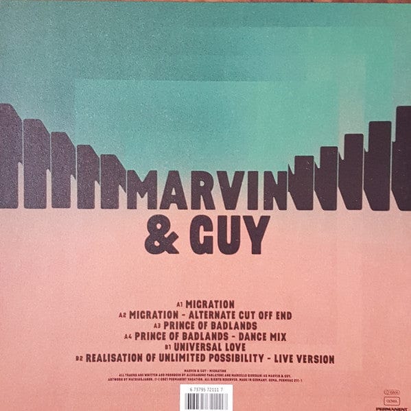 Marvin & Guy - Migration (12") Permanent Vacation Vinyl 673795721117