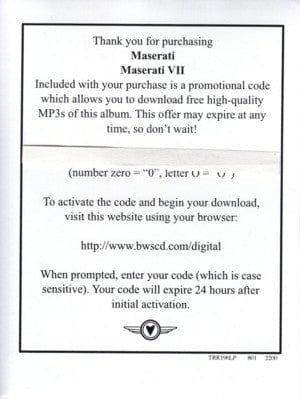 Maserati - Maserati VII (2xLP, Album) on Temporary Residence Limited at Further Records