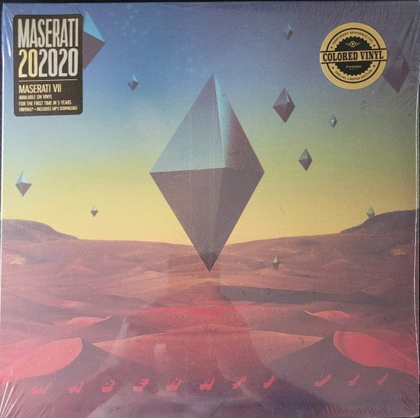 Maserati – Maserati VII (2xLP, White Sand, Temporary Residence Limited, 2021) Front Cover