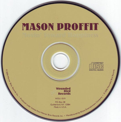 Mason Proffit - Movin' Toward Happiness (CD) Wounded Bird Records CD 664140101920