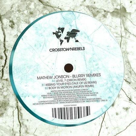 Mathew Jonson - Blurry Remixes (12") Crosstown Rebels