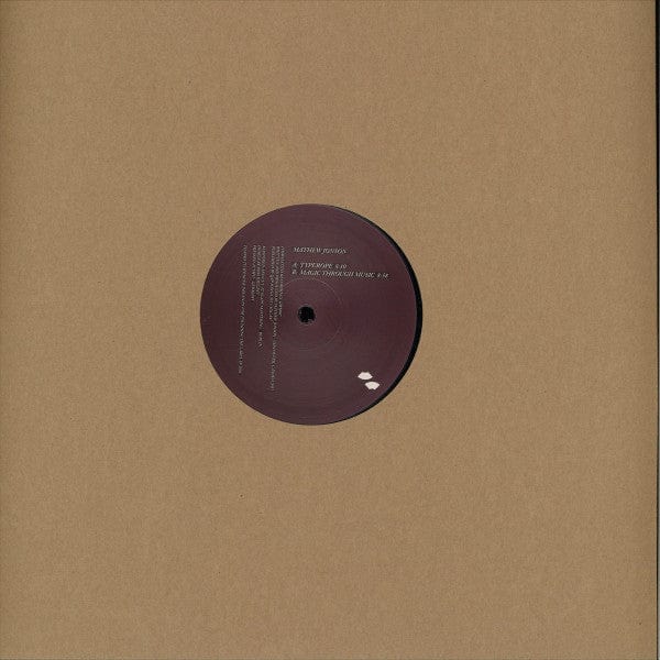 Mathew Jonson - Typerope EP (12") Itiswhatitis Recordings Vinyl