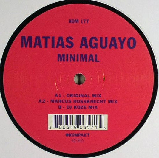 Matias Aguayo - Minimal (12") Kompakt